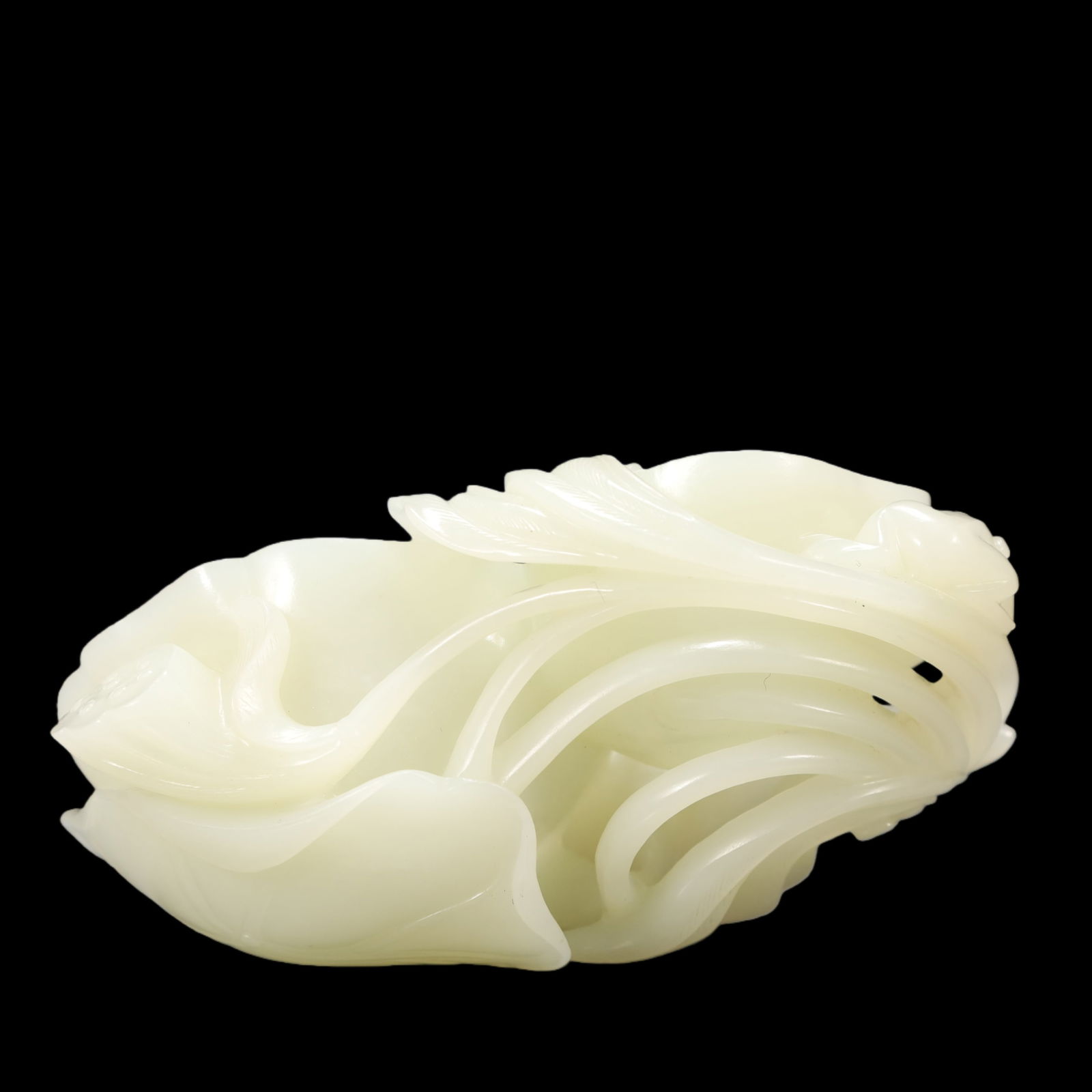 A Exquisite White Jade Water Pot - 7