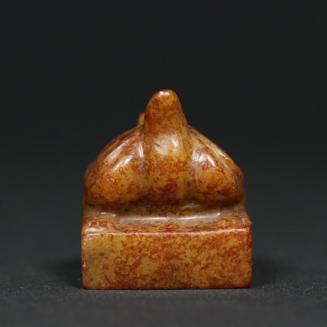 An Exquisite White Jade Turtle Seal - 4