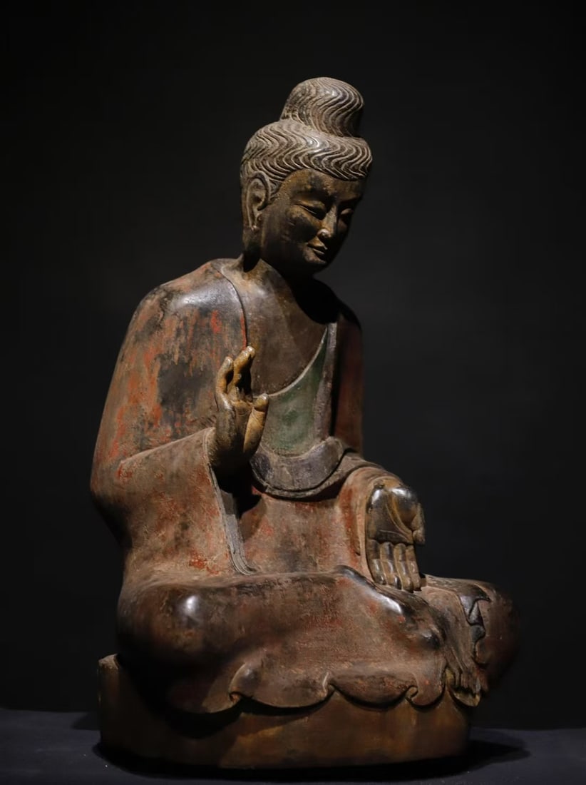 A Exquisite Limestone Buddha statue Ornament - 2