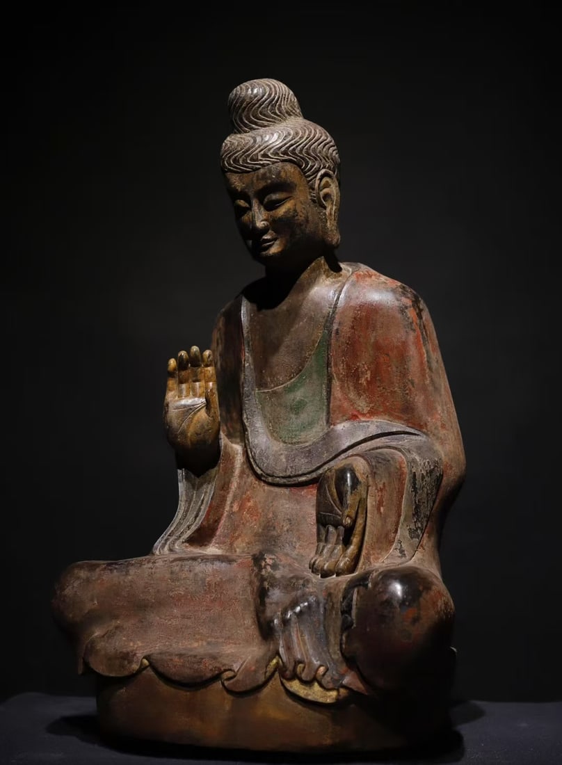 A Exquisite Limestone Buddha statue Ornament - 3