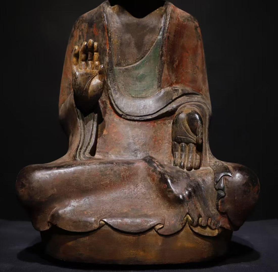 A Exquisite Limestone Buddha statue Ornament - 6