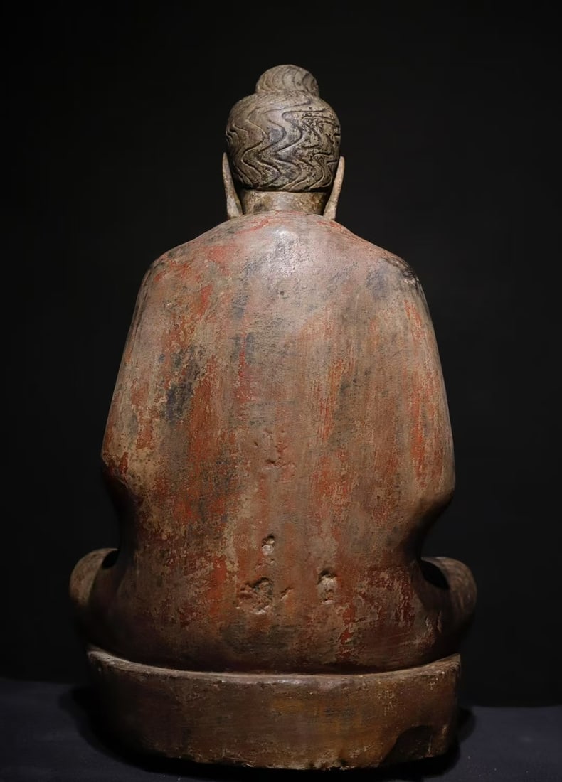 A Exquisite Limestone Buddha statue Ornament - 9