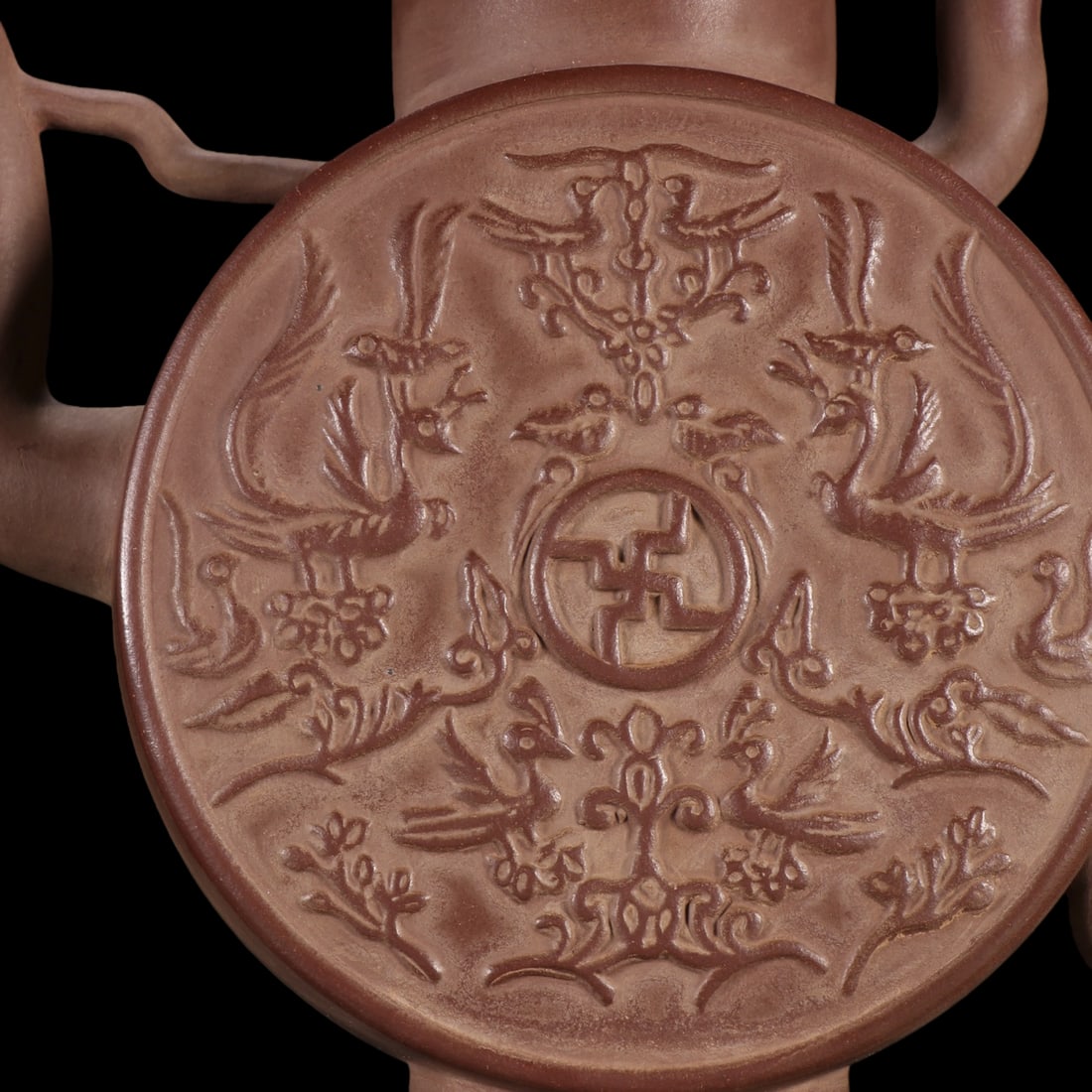 An Exquisite Purple Sands Phoenix Pattern Ewer - 2