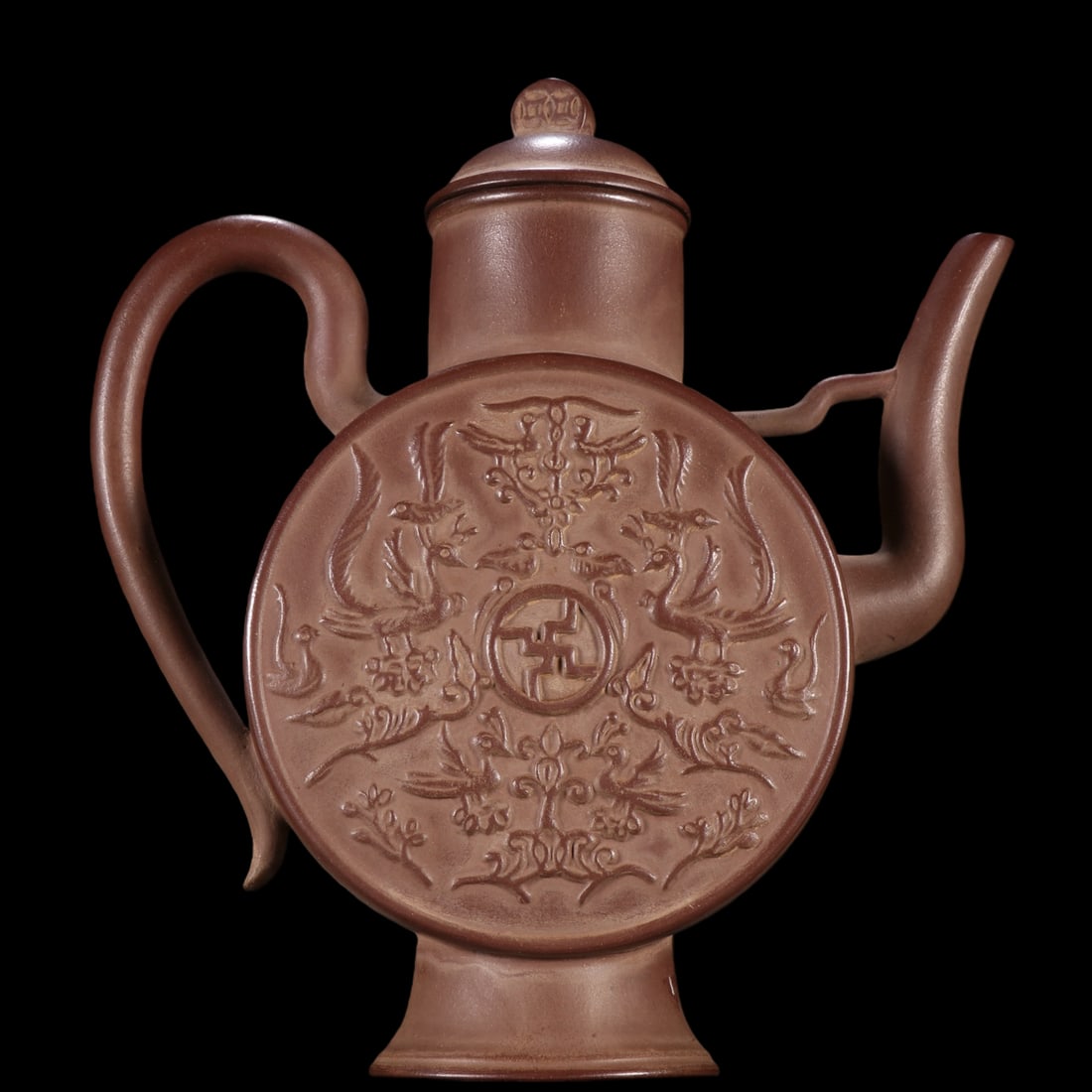 An Exquisite Purple Sands Phoenix Pattern Ewer - 5