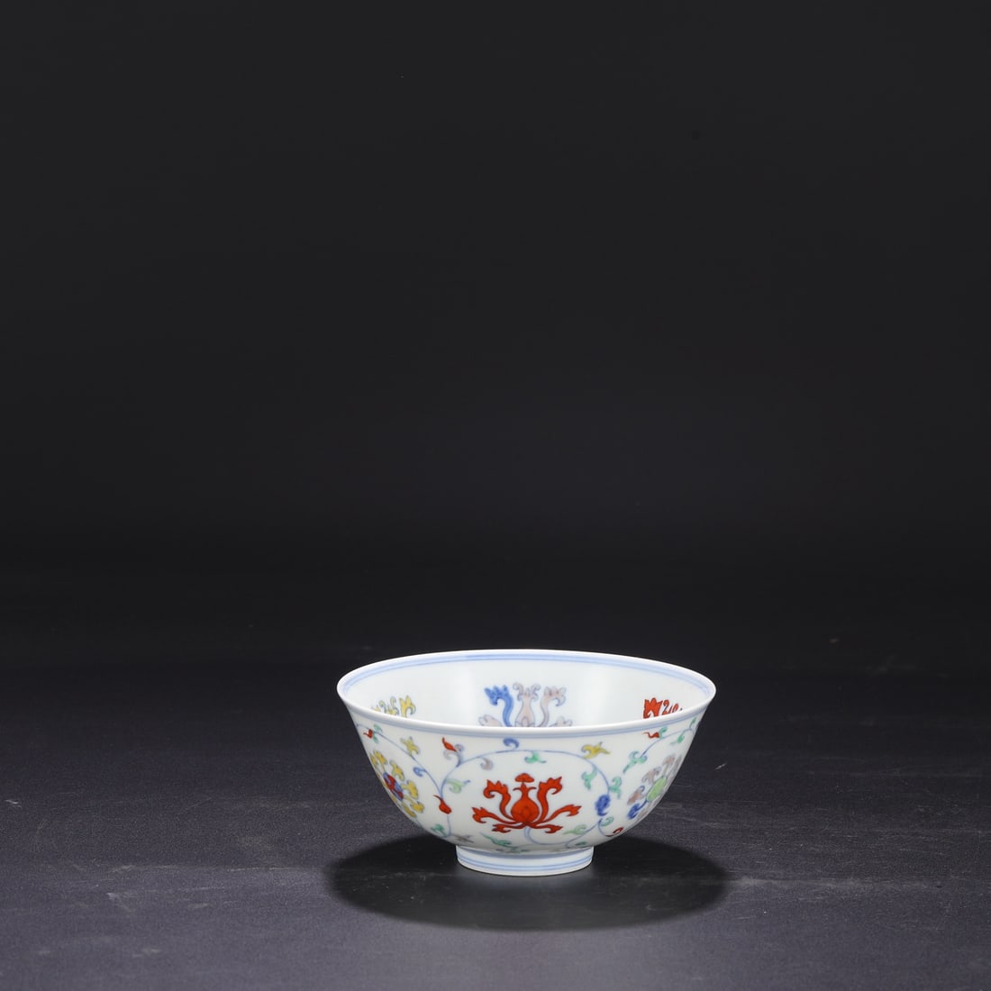 An Exquisite Doucai Flower Pattern Bowl - 2