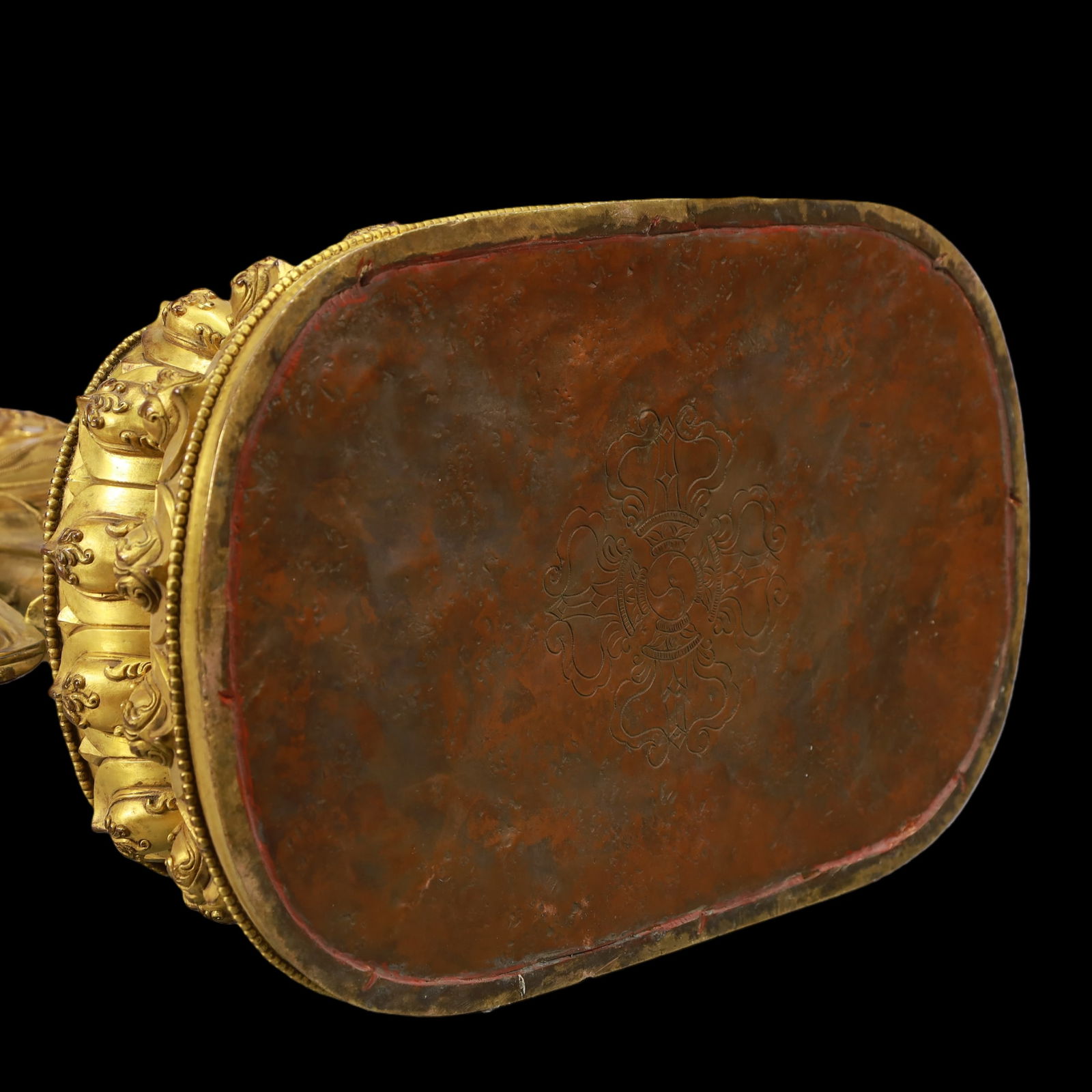 A Exquisite Gilt Bronze Buddha statue - 12