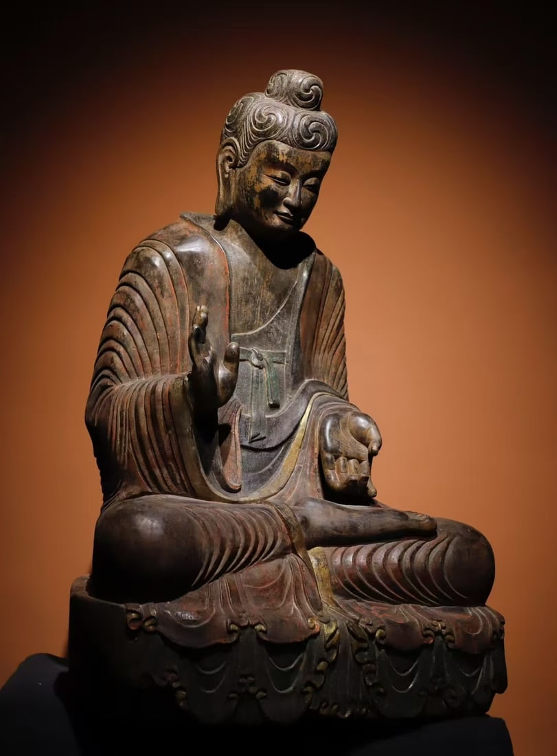 A Exquisite Limestone Buddha statue Ornament - 2