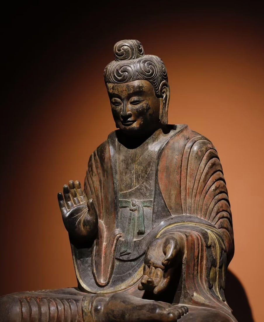 A Exquisite Limestone Buddha statue Ornament - 5