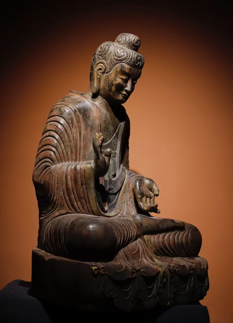 A Exquisite Limestone Buddha statue Ornament - 7