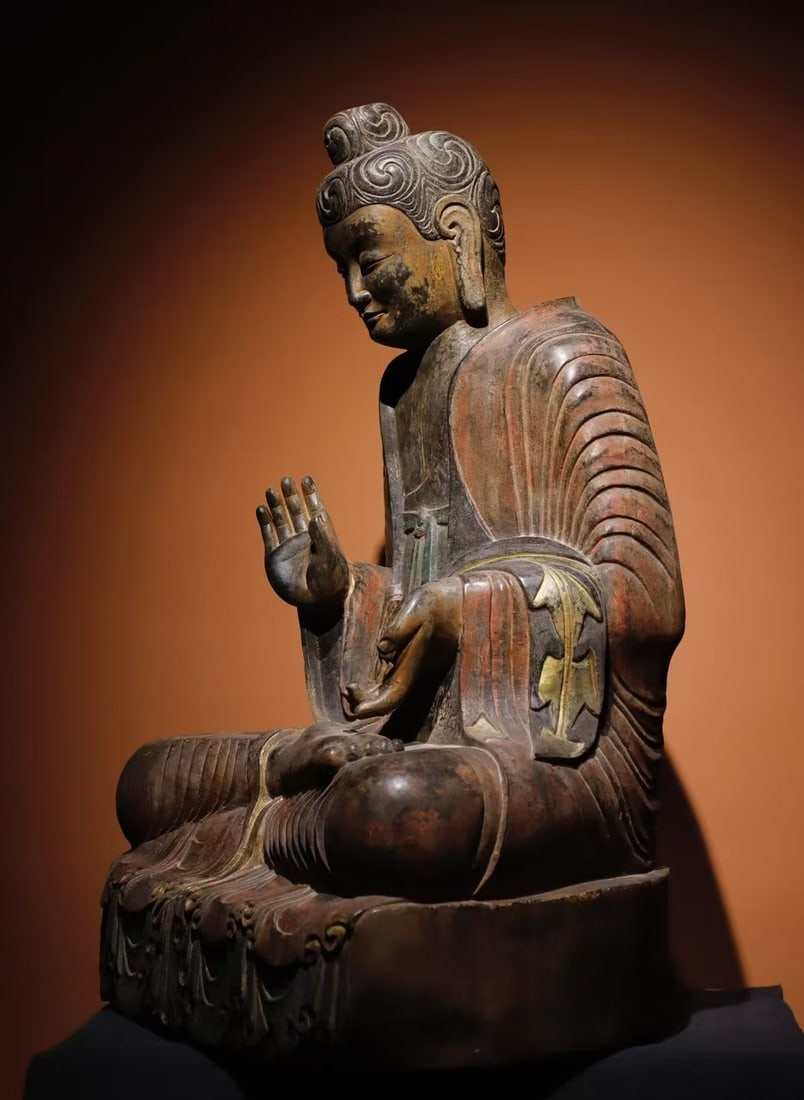 A Exquisite Limestone Buddha statue Ornament - 8