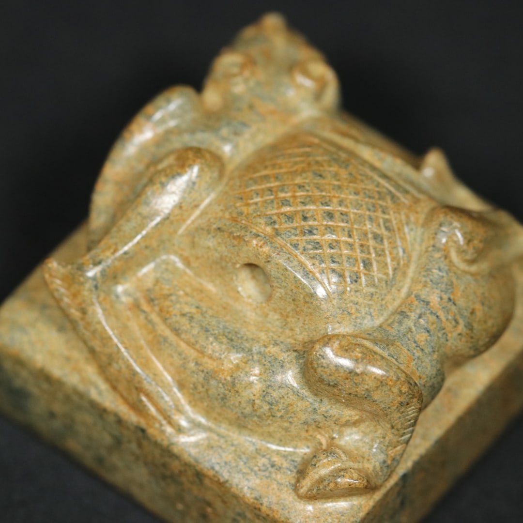 An Exquisite White Jade Auspicious Beast Pattern Seal - 5