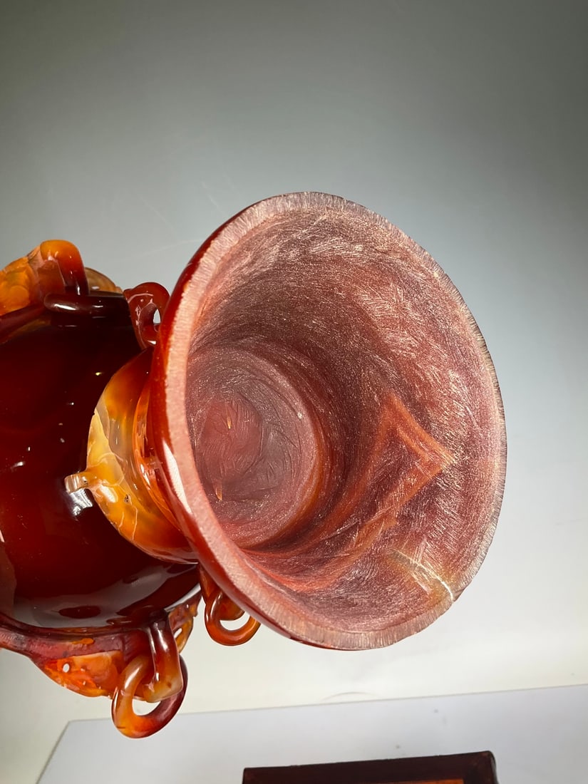 An Exquisite Agate Censer - 6