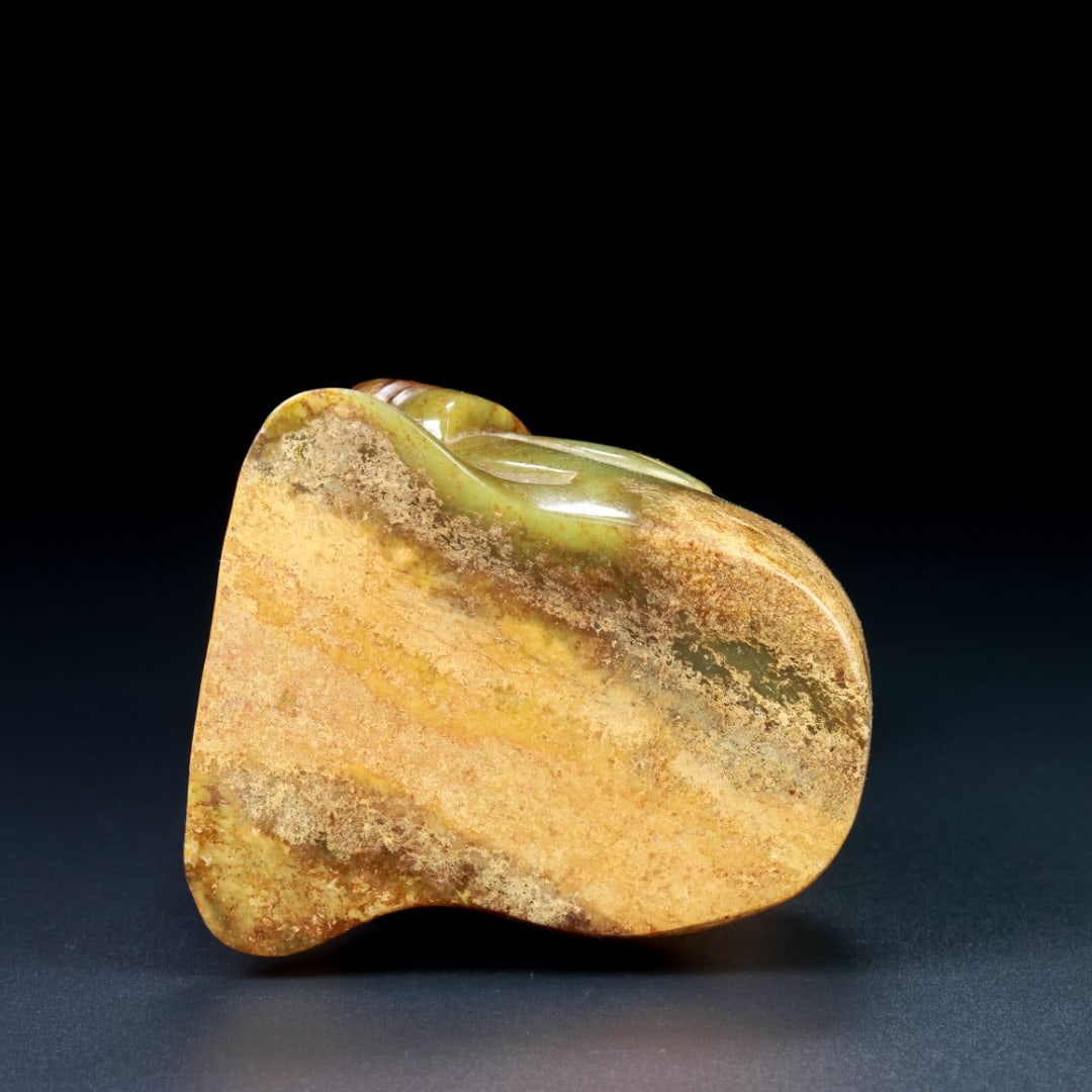 An Exquisite White Jade Figure Ornament - 9