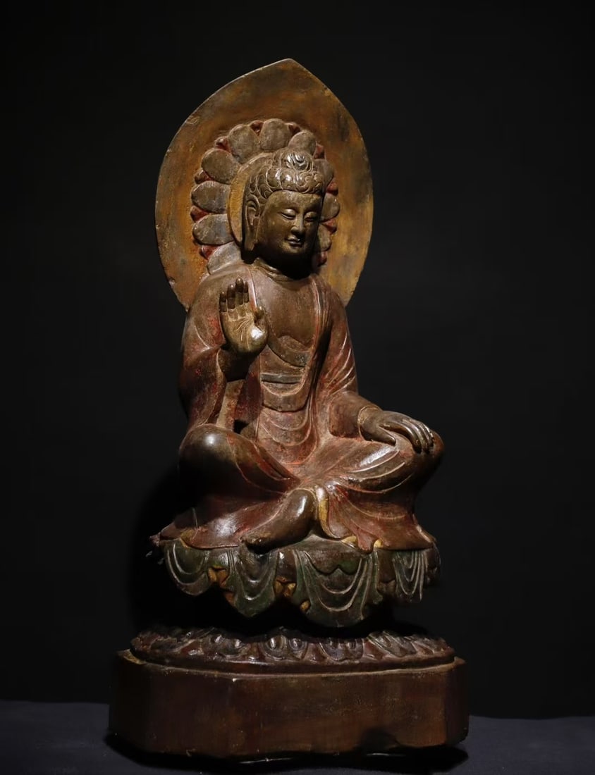 A Exquisite Limestone Buddha statue Ornament - 2