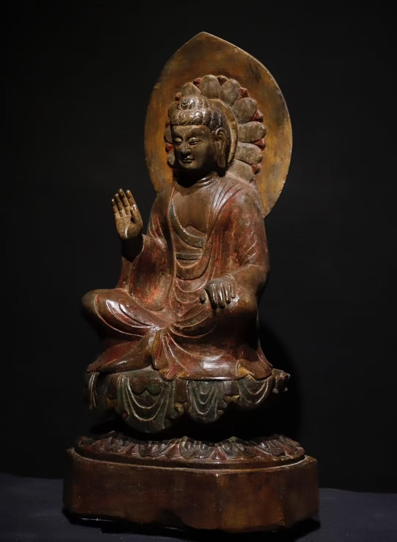 A Exquisite Limestone Buddha statue Ornament - 3