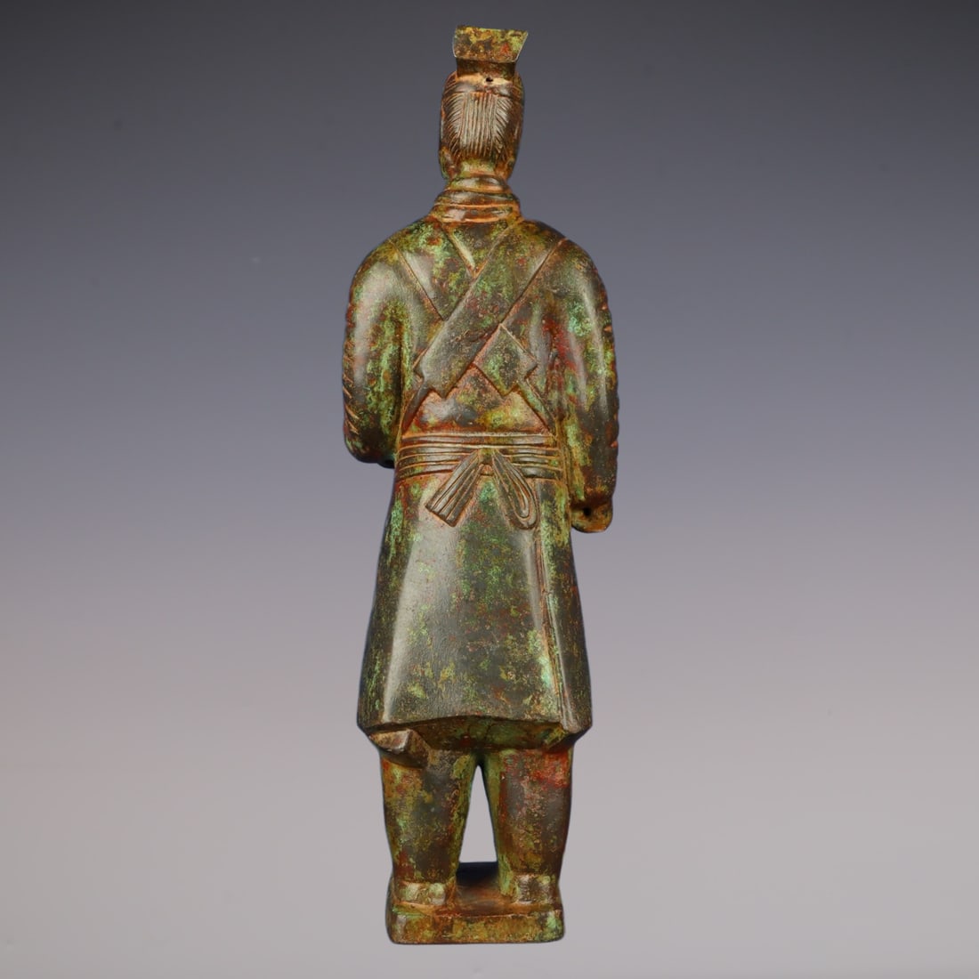 An Exquisite Bronze Figure Ornament - 7