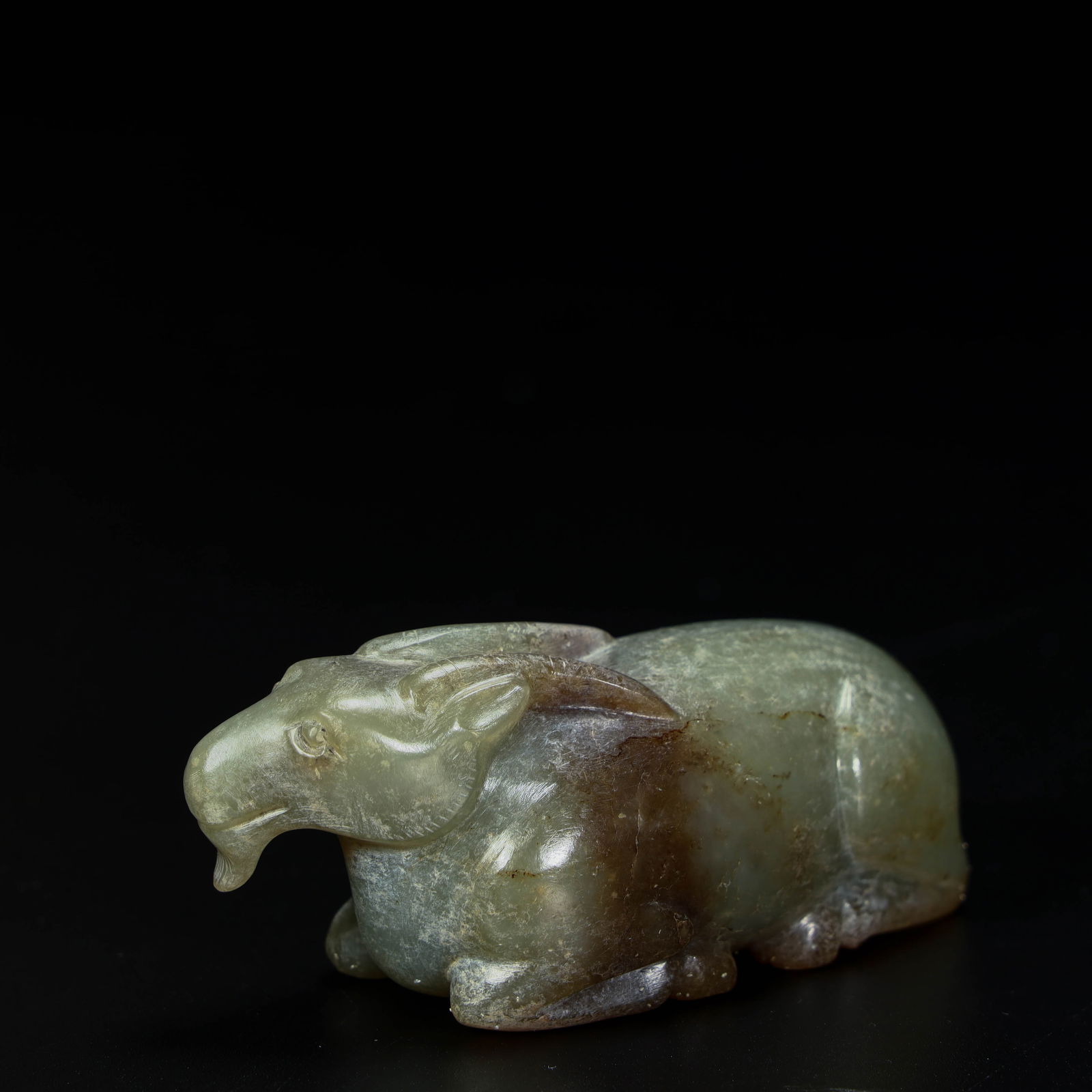 A beautiful jade sheep paperweight - 6