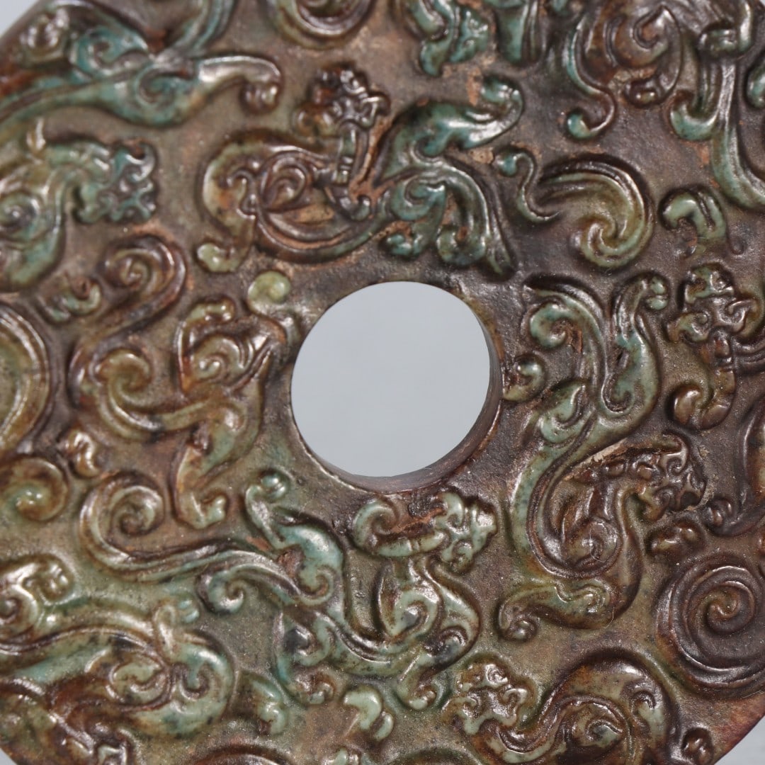 A beautiful ancient jade dragon pattern - 6
