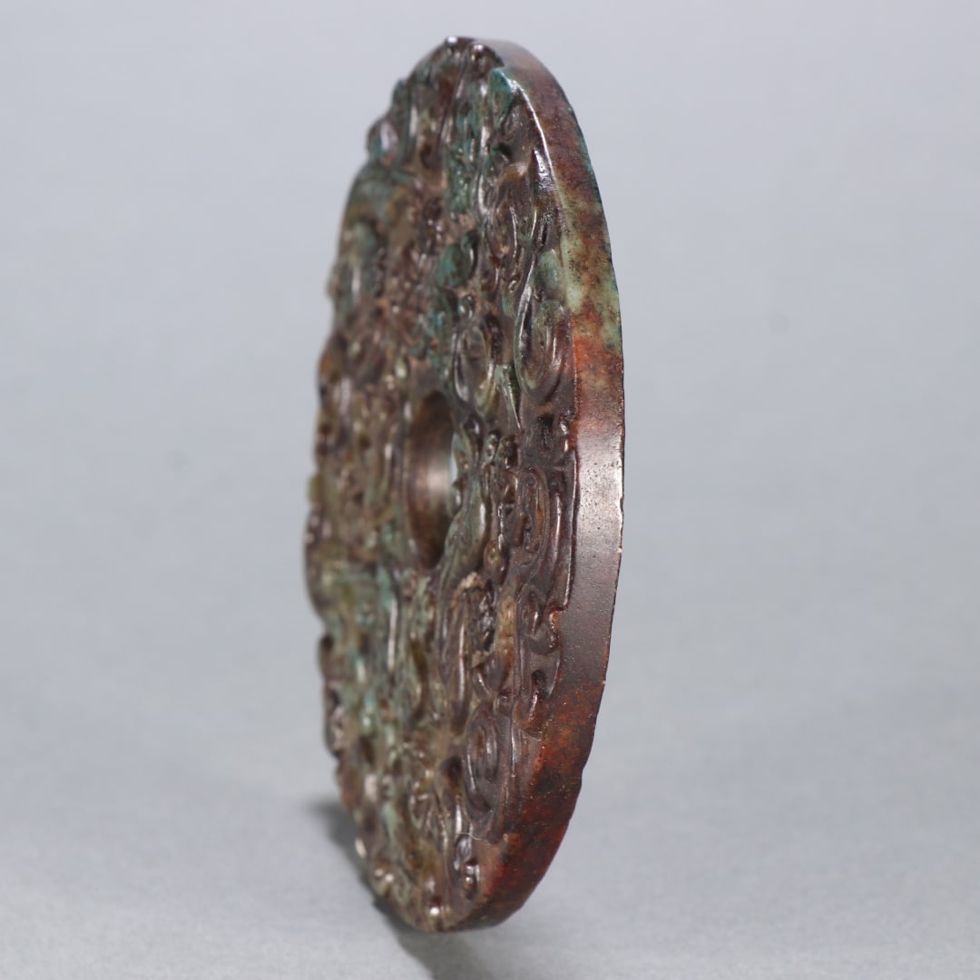 A beautiful ancient jade dragon pattern - 7