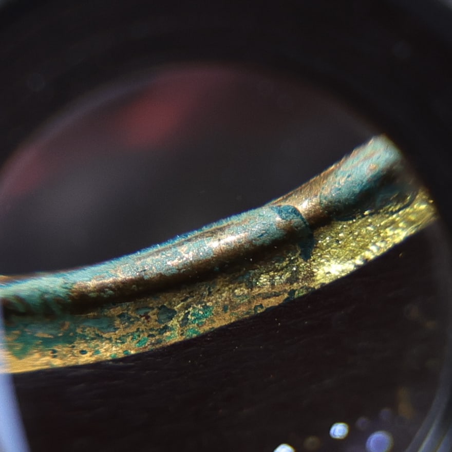 A fine copper-gilt agate bowl - 2