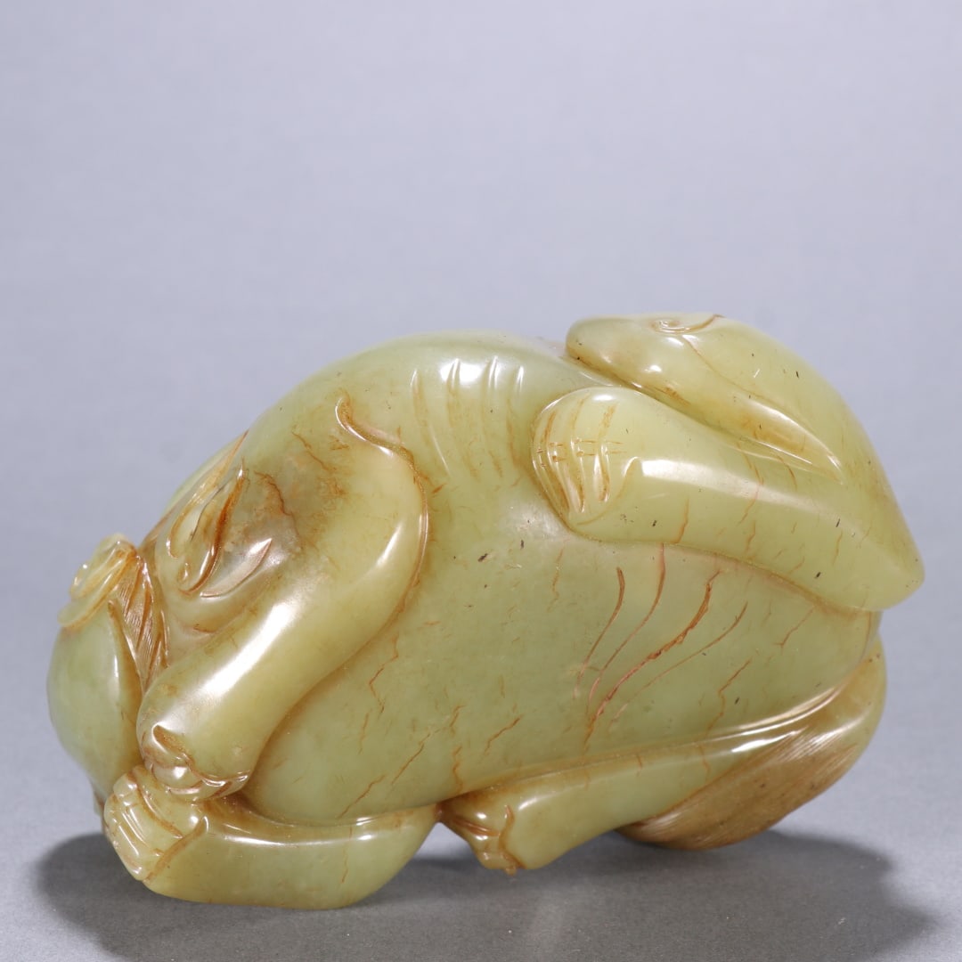 A beautiful Hetian topaz ornament - 9