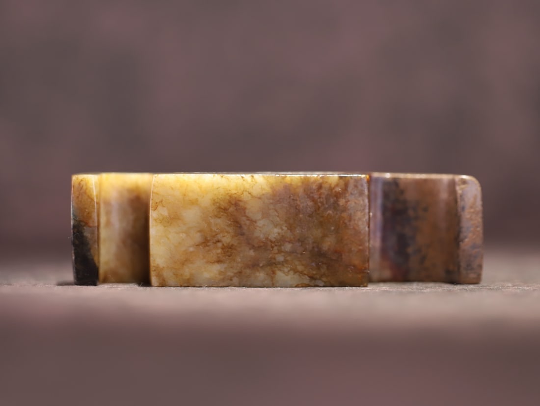 A Han Dynasty Hetian jade valley pattern sword jade - 8