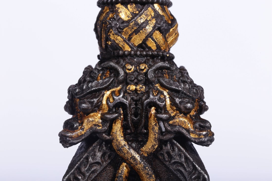 A Qing Dynasty iron-scissors vajra - 6