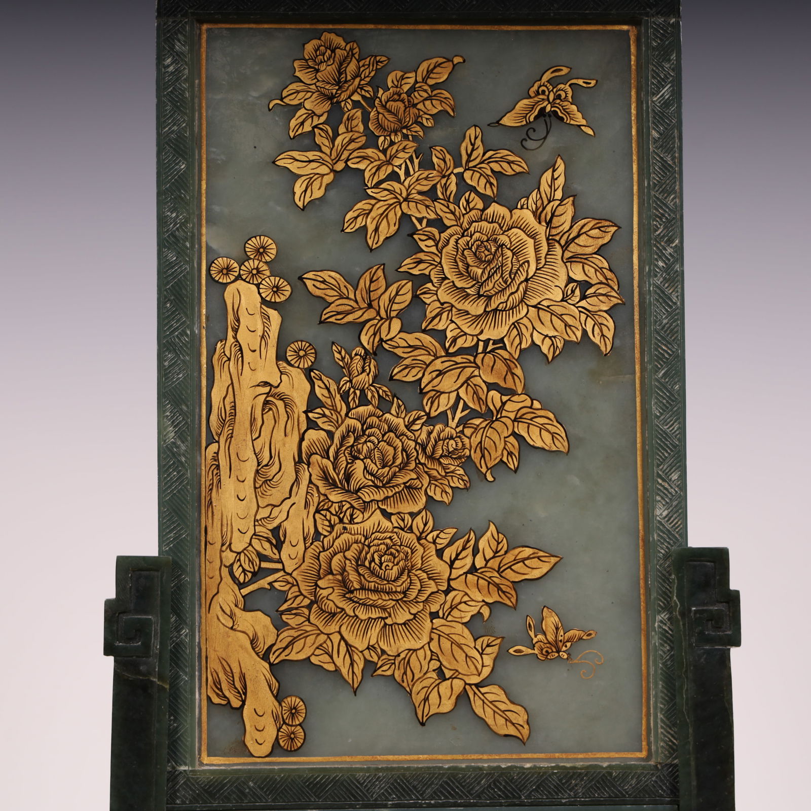 A Hetian jade insert from the Qing Dynasty - 2