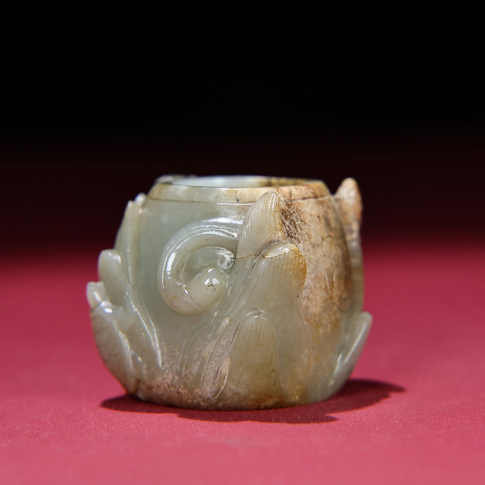 A beautiful Hetian jade handle - 3