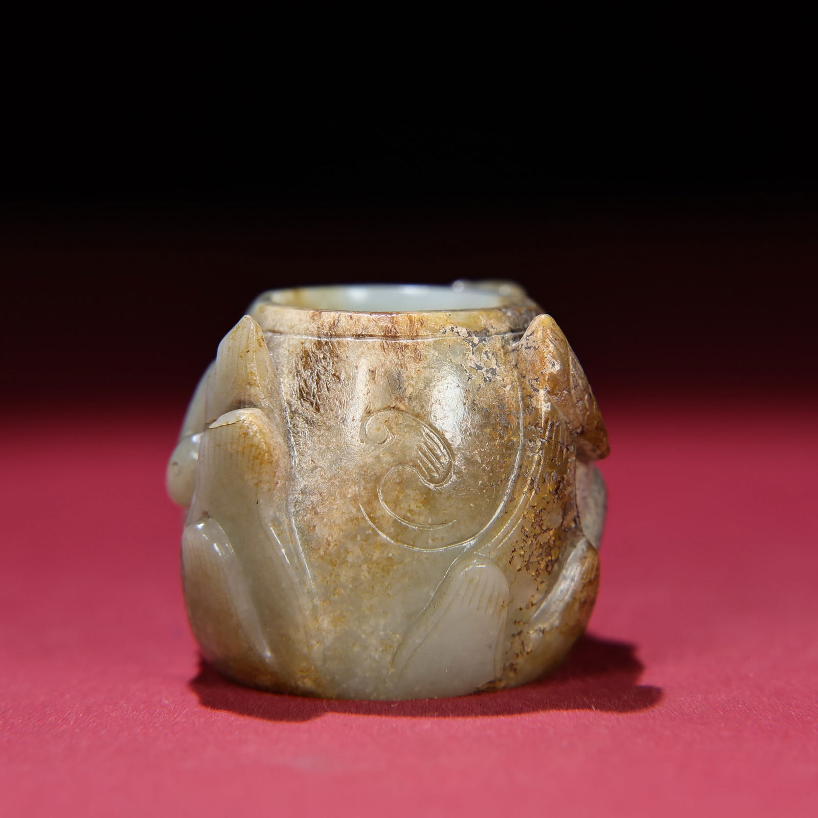 A beautiful Hetian jade handle - 4