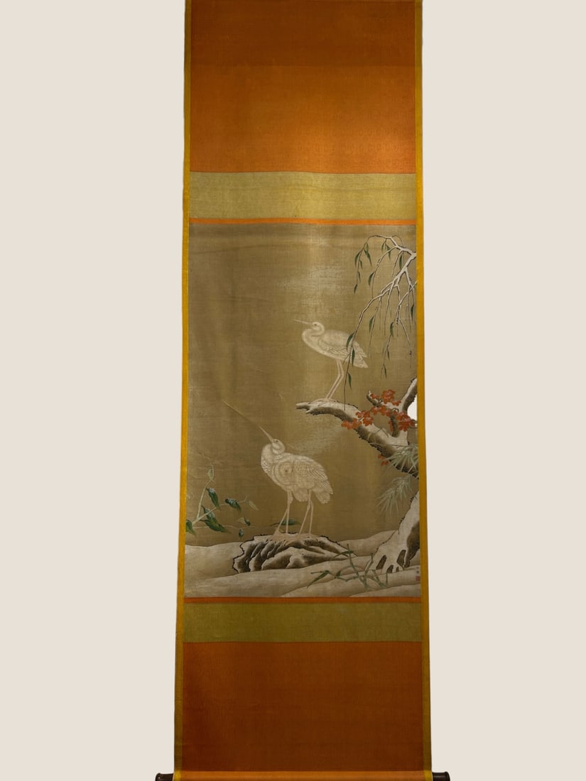 A painting by Xu Xi during the Five Dynasties (1 of 9)