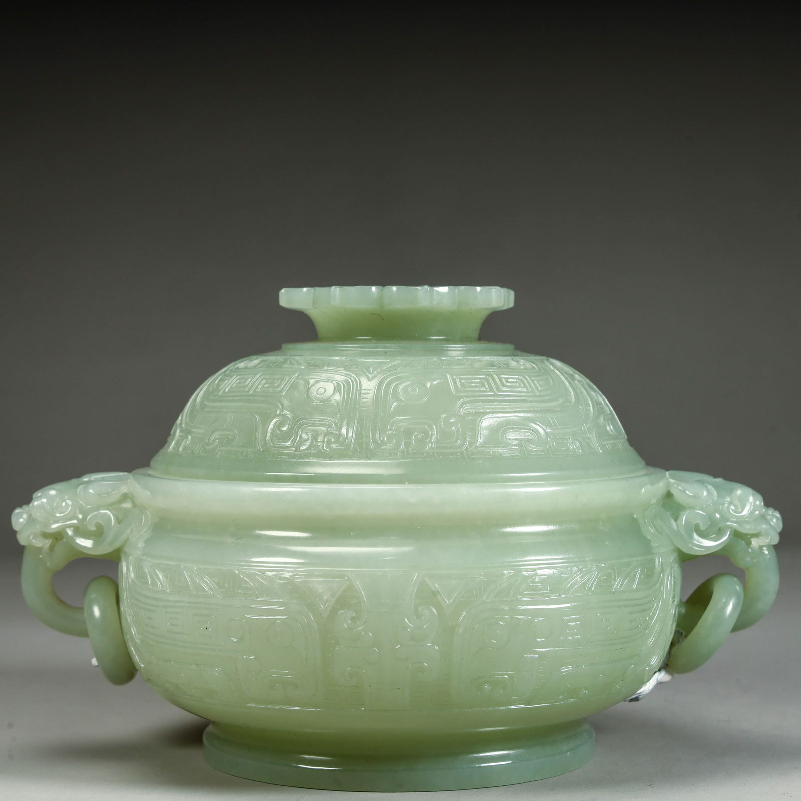 A Qing Dynasty Hetian incense burner (1 of 11)