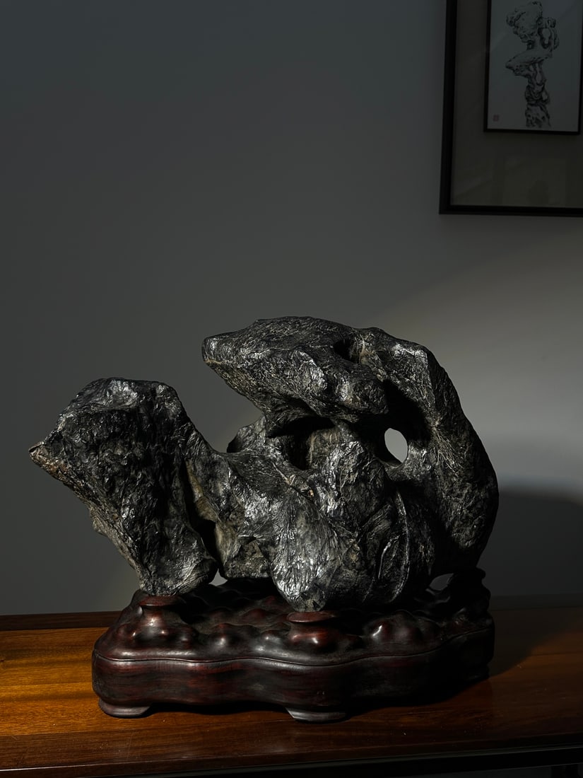 An Exquisite Lingbi Stone Ornament - 3