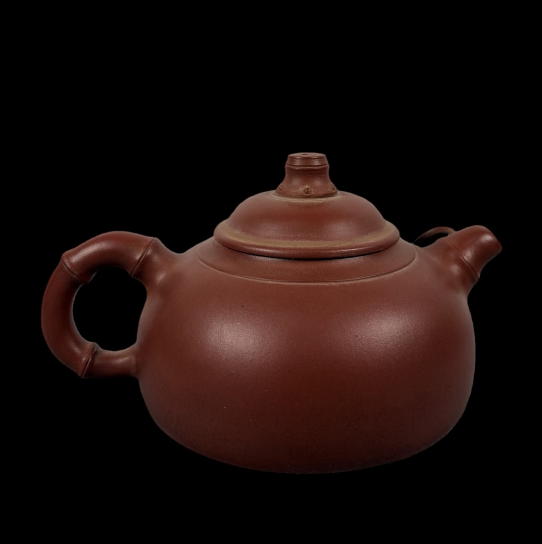 An Exquisite Purple Sands Bamboo Pattern Teapot - 4