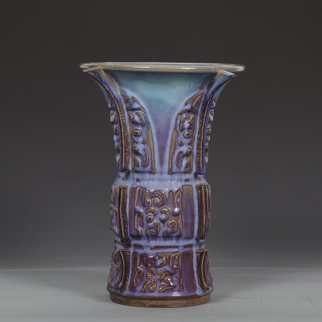 An Exquisite Jun yao Purple Glazed Vase - 2