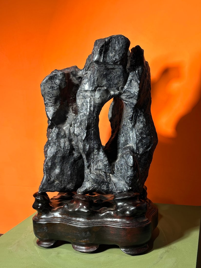 An Exquisite Lingbi Stone Ornament - 4