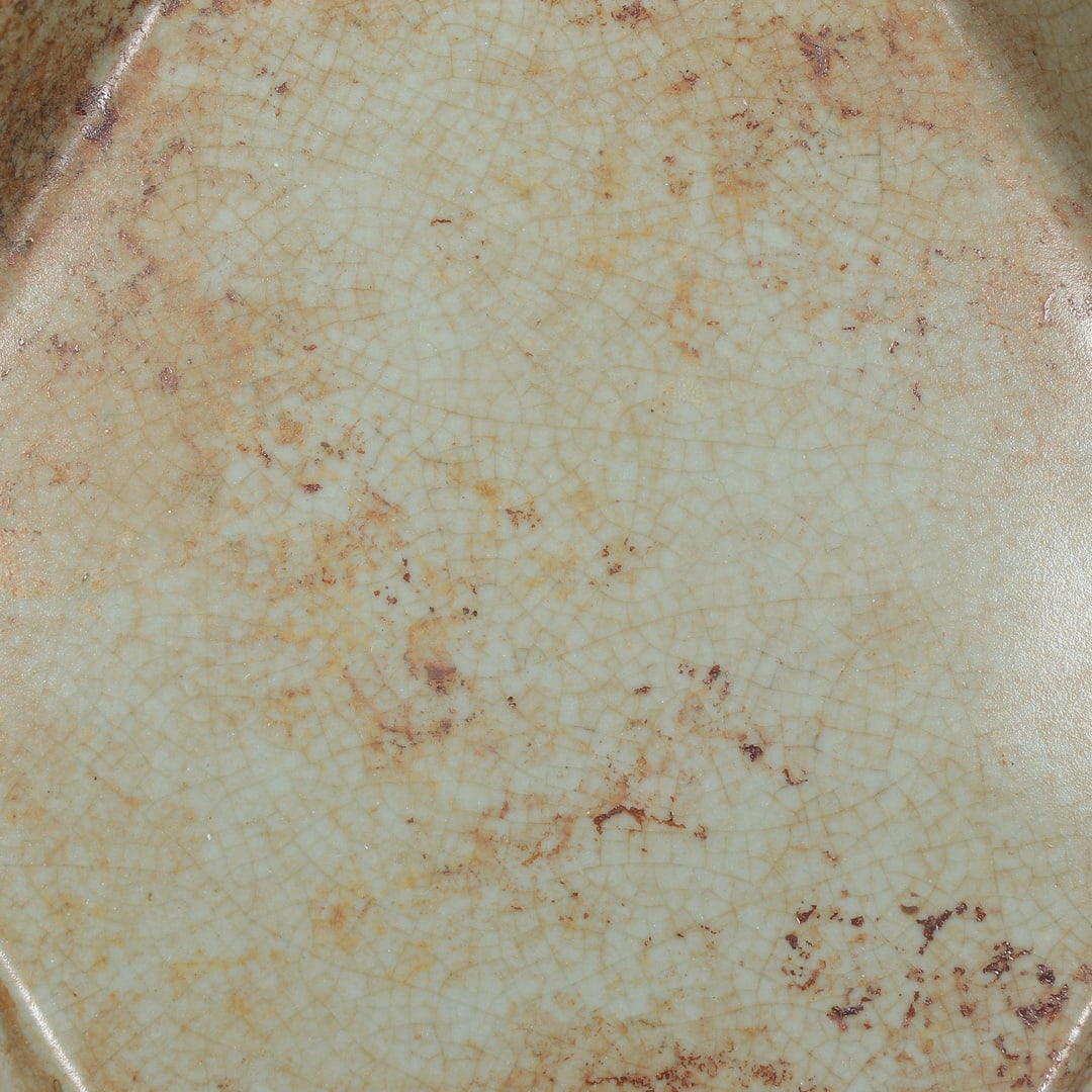 An Exquisite Ru yao Sky Blue Glazed Plate - 6