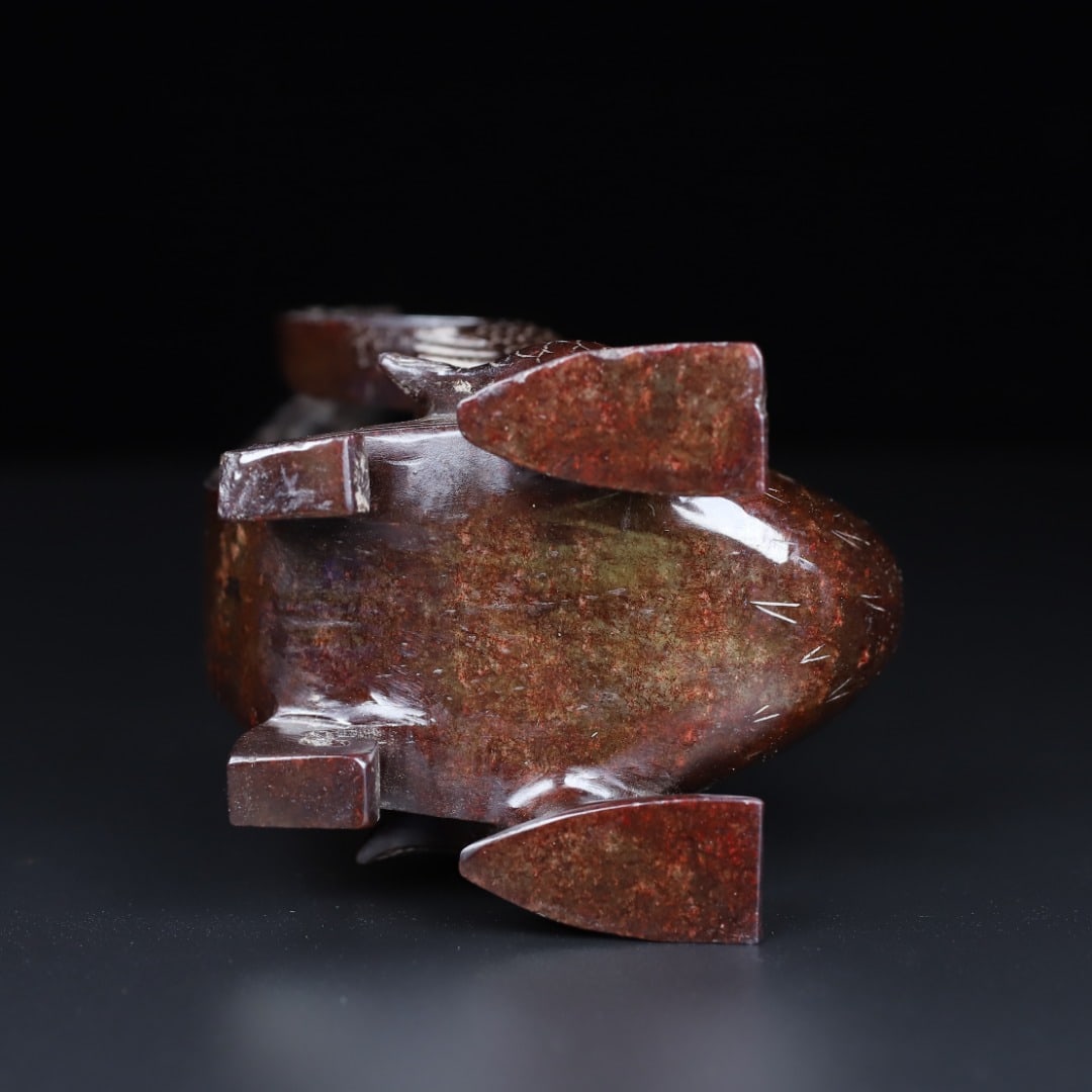 An Exquisite White Jade Phoenix Ornament - 10