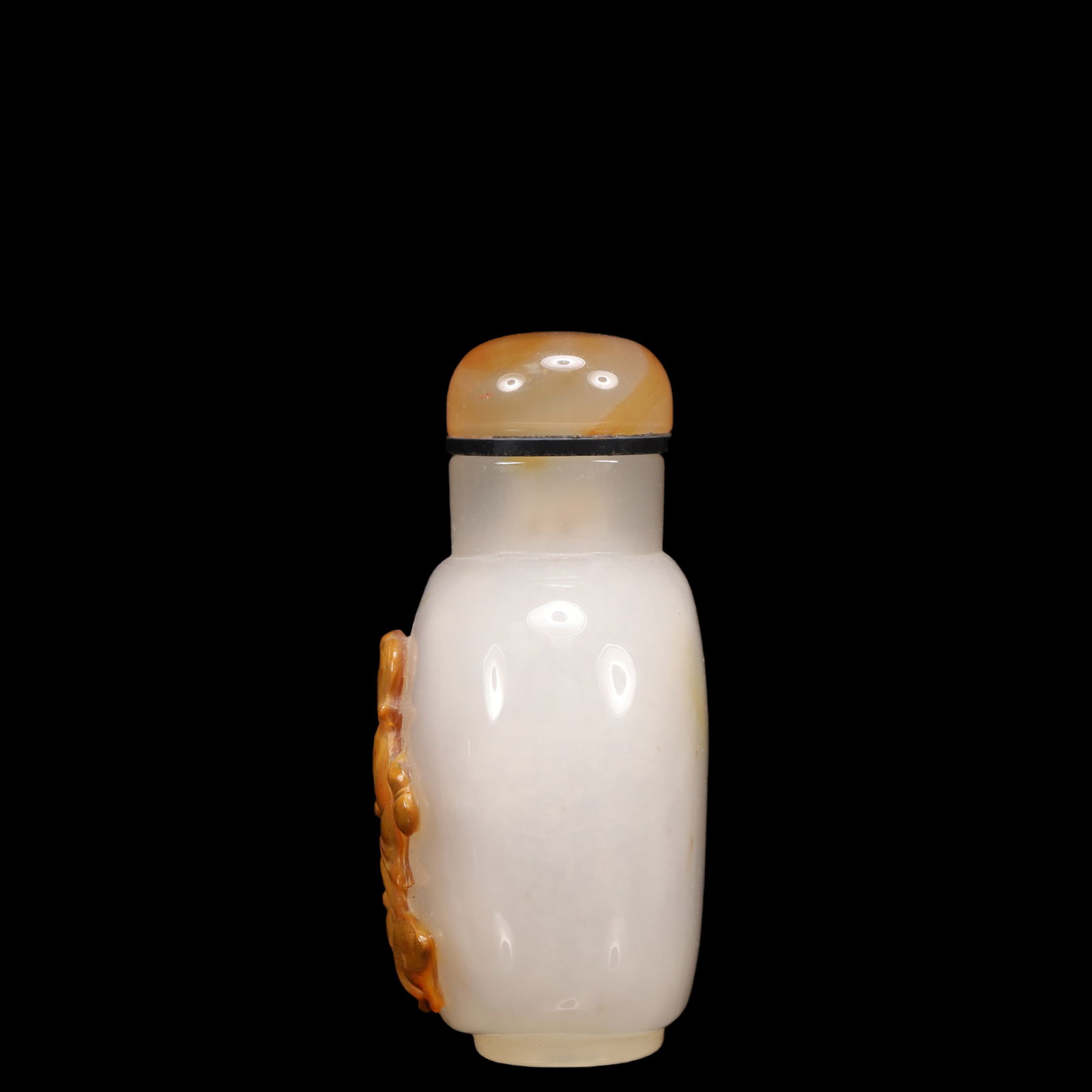 An Exquisite Agate Character and Story Pattern Snuff Bottle - 6