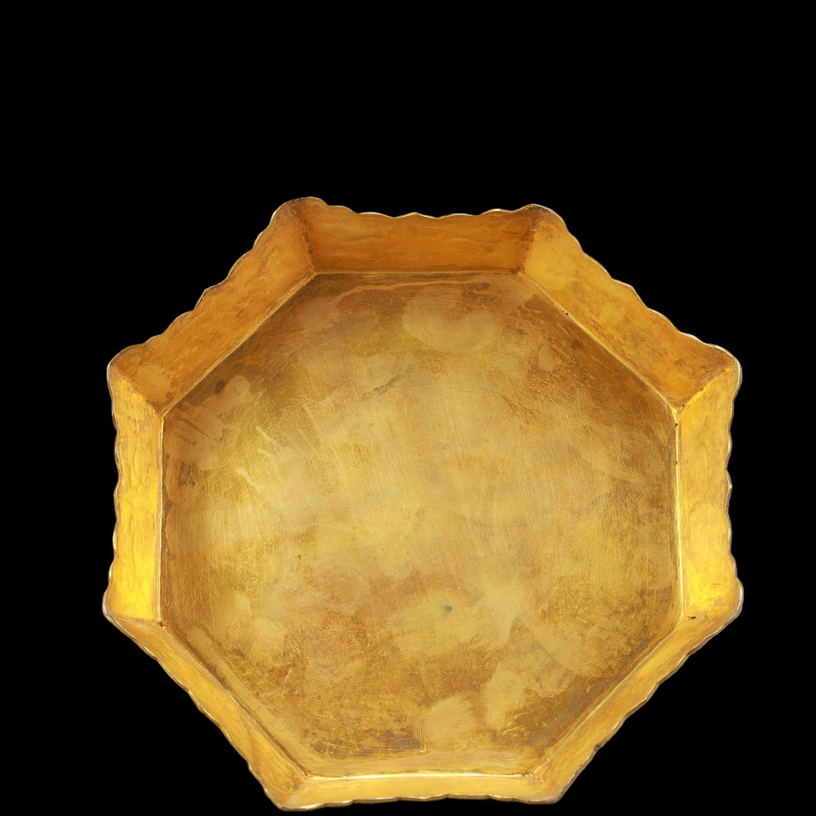 A Exquisite Gilt Bronze Buddha statue Pattern Pagoda - 11