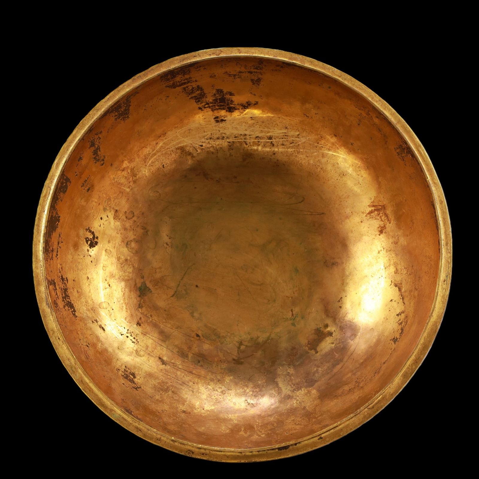 A Exquisite Gilt Bronze Lotus Pattern Lion Pattern Dragon Pattern Censer - 8