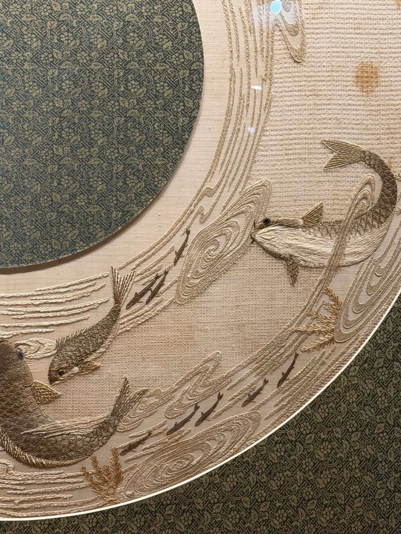 An Exquisite Kesi Fish Pattern Ornament - 5