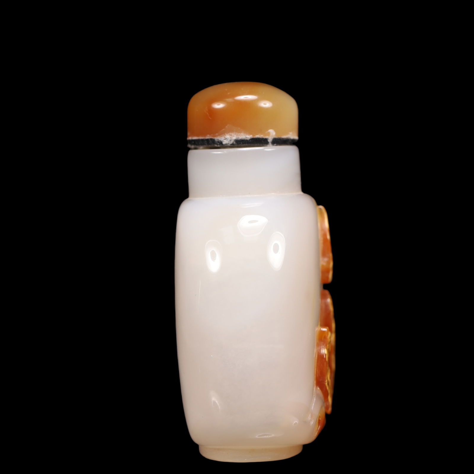 An Exquisite Agate Character and Story Pattern Snuff Bottle - 4