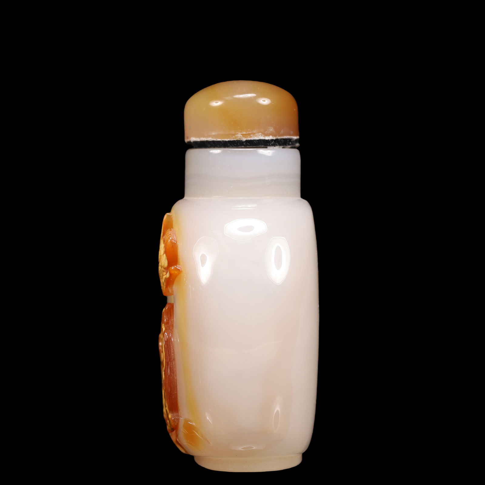 An Exquisite Agate Character and Story Pattern Snuff Bottle - 6