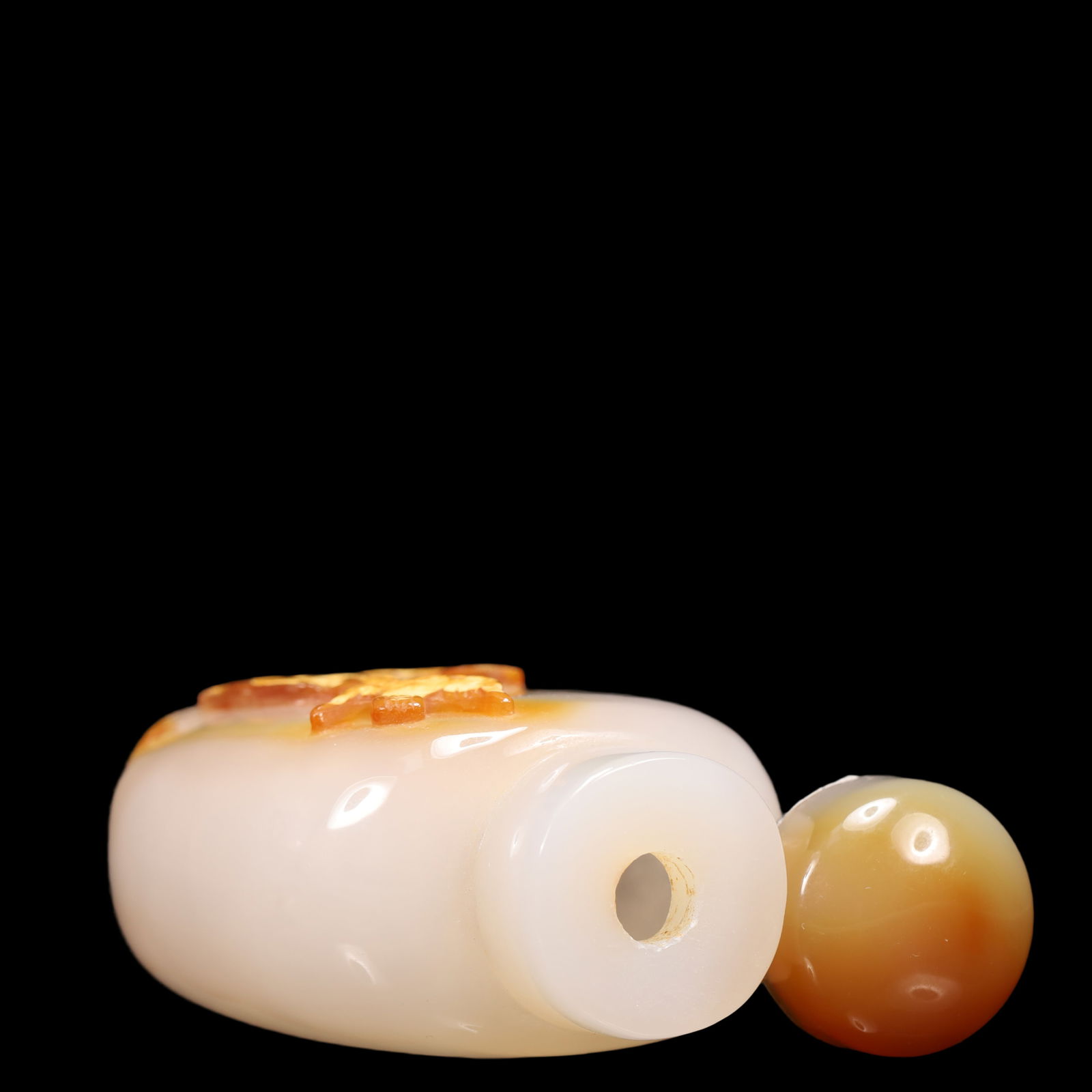 An Exquisite Agate Character and Story Pattern Snuff Bottle - 8
