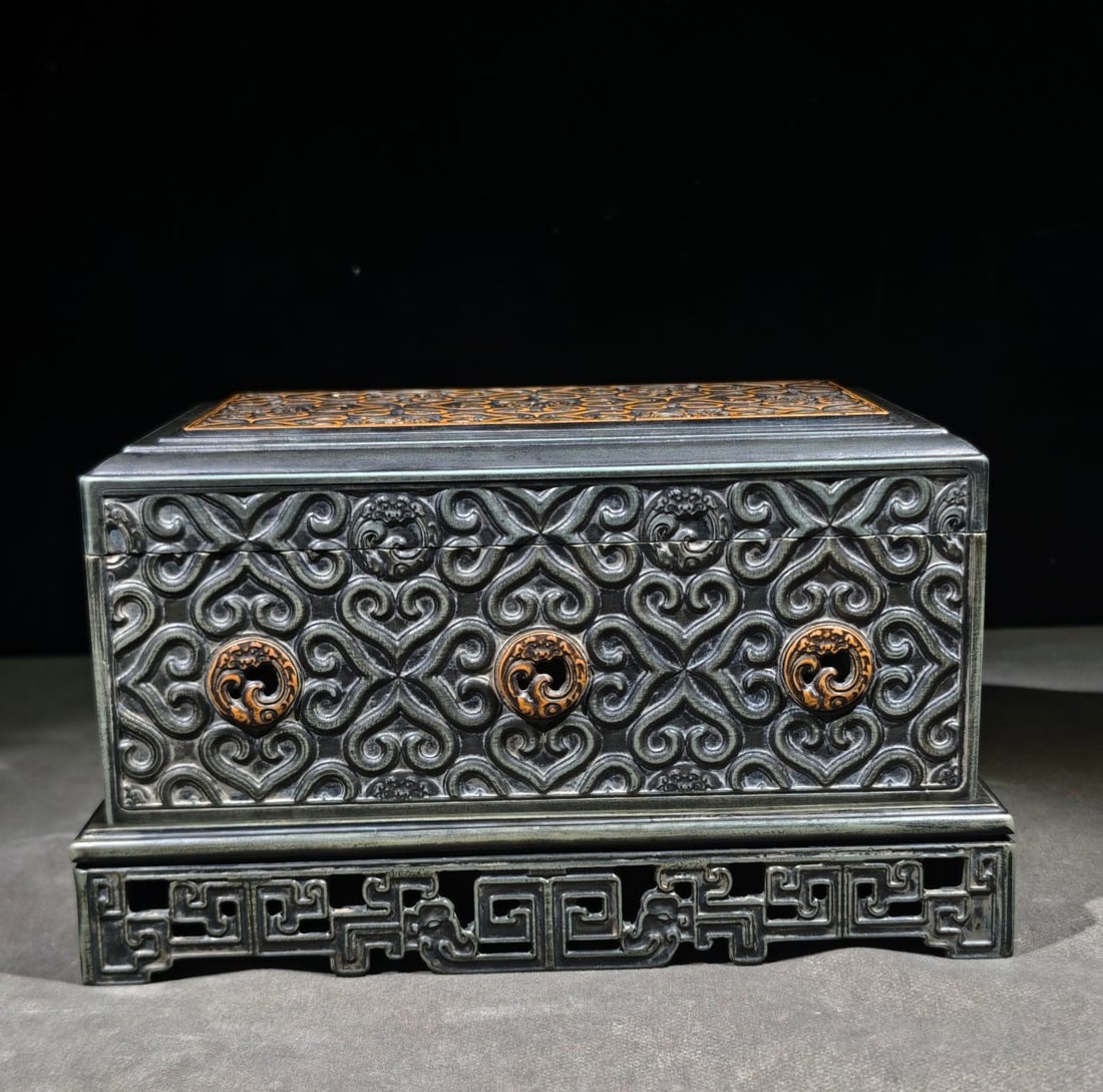 An Exquisite with poem Inkstone - 8