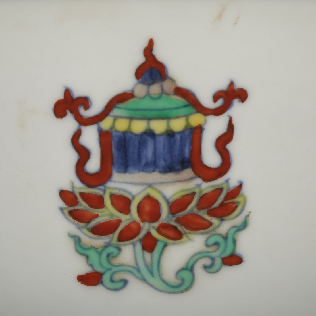 An Exquisite Doucai Eight Treasures Pattern Bowl - 5