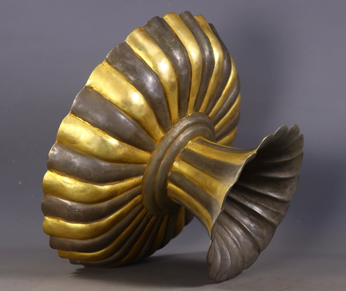 An Exquisite Gilt Bronze Phoenix Pattern Plate - 4