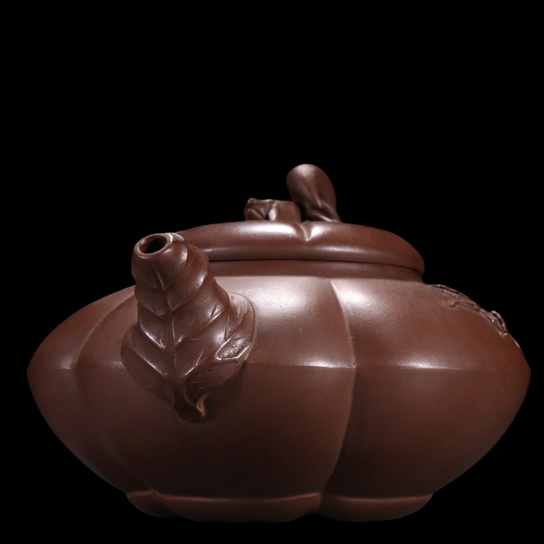 An Exquisite Purple Sands Grapes Pattern Teapot - 6