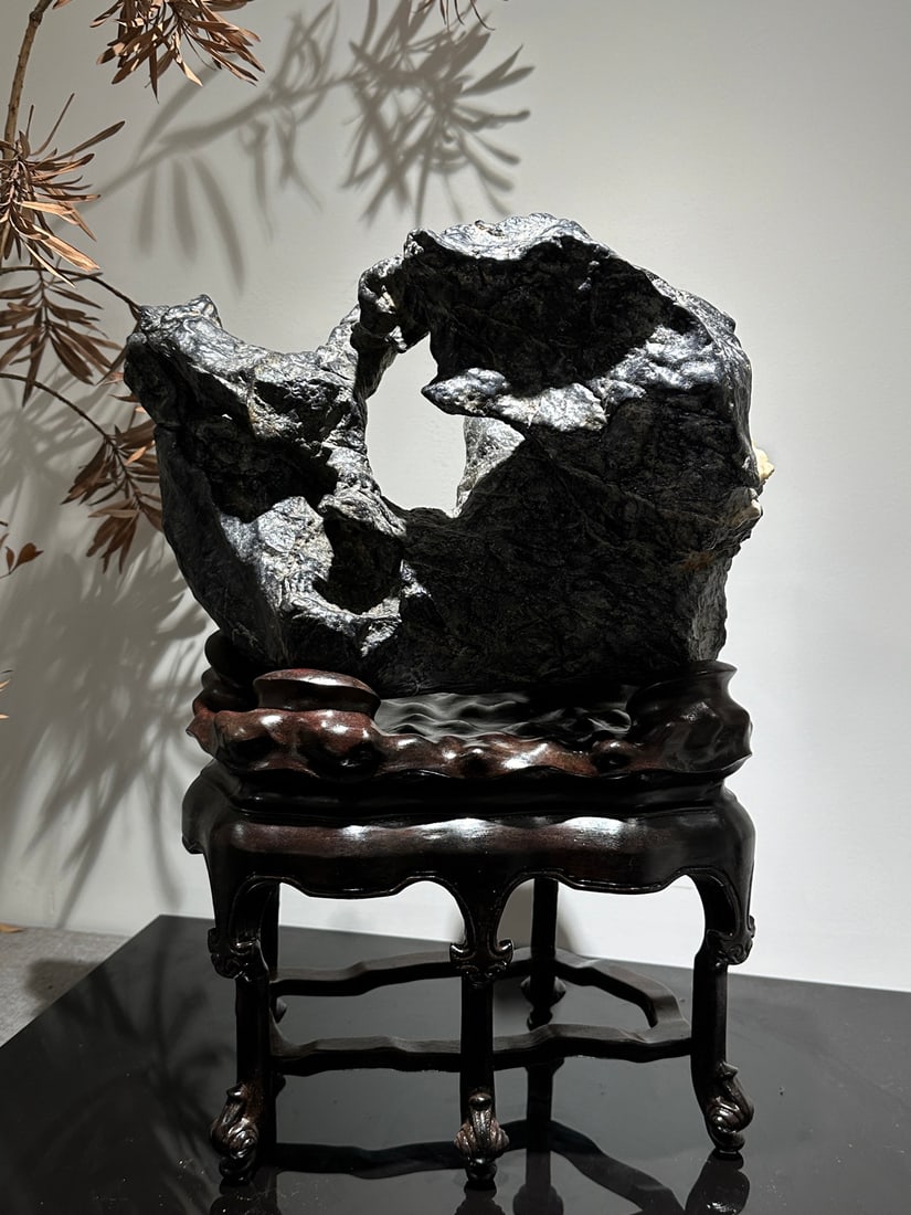 An Exquisite Lingbi Stone Ornament - 4